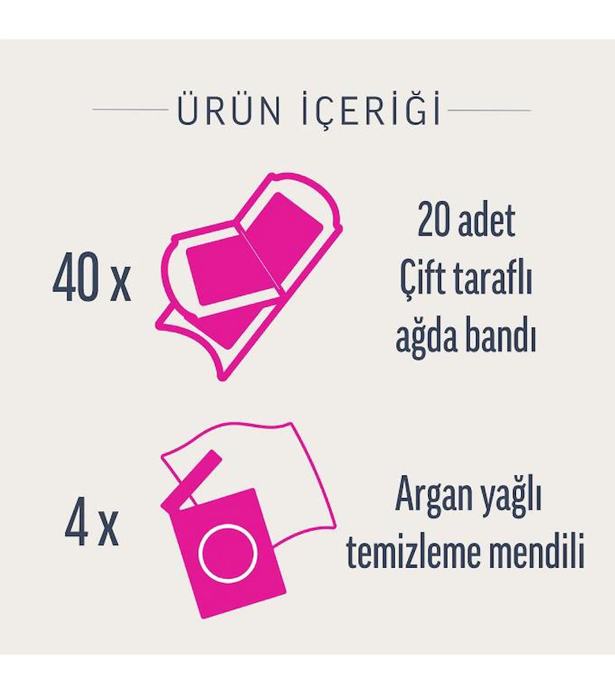 Veet Pure Hassas Ciltler 2x40 Adet Tüm Vücut Ağda Bandı