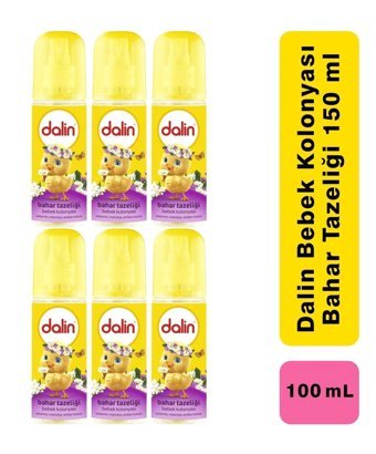 Dalin Bahar Tazeliği Sprey Bebek Kolonyası 6x100 ml