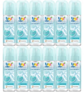 Uni Baby Bebeksi Dokunuş Sprey Bebek Kolonyası 12x150 ml
