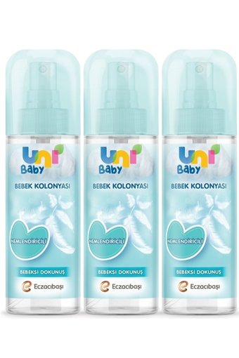 Uni Baby Bebeksi Kokular Sprey Bebek Kolonyası 3x150 ml