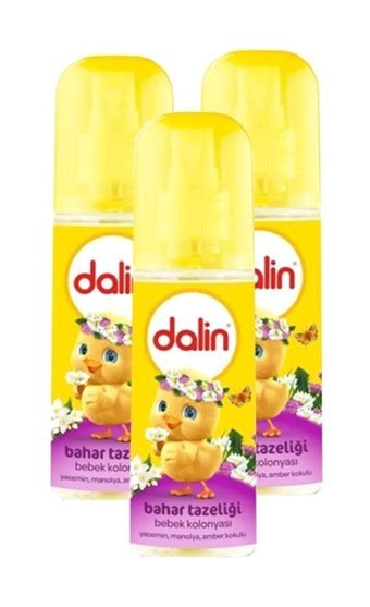 Dalin Bahar Tazeliği Sprey Bebek Kolonyası 3x150 ml