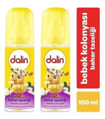 Dalin Bahar Tazeliği Sprey Bebek Kolonyası 2x150 ml