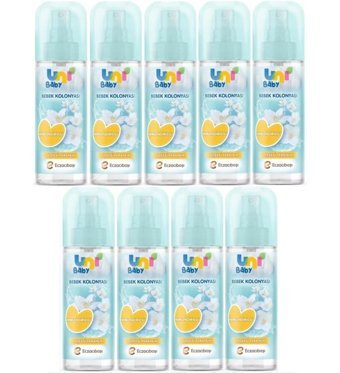 Uni Baby Çiçeksi Ferahlık Sprey Bebek Kolonyası 9x150 ml