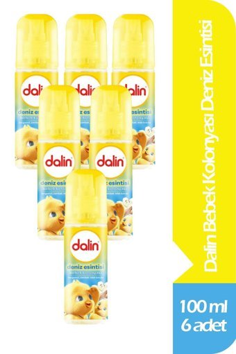 Dalin Deniz Esintisi Sprey Bebek Kolonyası 6x100 ml