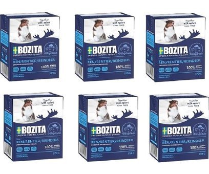 Bozita Geyik Etli Jöleli Yetişkin Yaş Köpek Maması 370 gr 6'lı