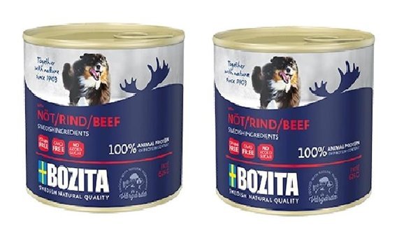 Bozita Biftek Yetişkin Yaş Köpek Maması 625 gr 2'li
