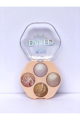 Roesıa Rose Cosmetics No:02 Işıltılı Baked Toz Allık Paleti