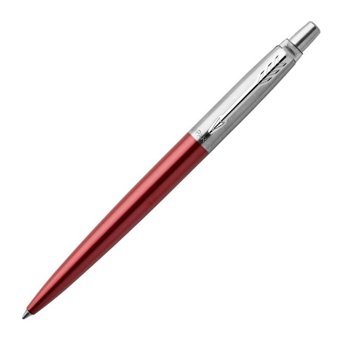 Parker Jotter Ct Paslanmaz Çelik Tek Renkli 0.7 mm Kırmızı Tükenmez Kalem