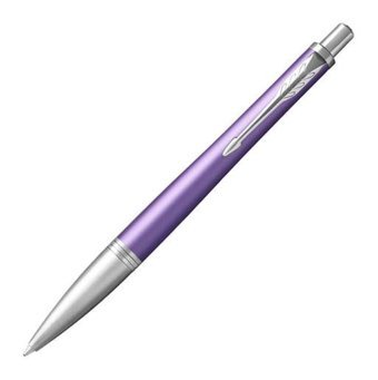 Parker Urban Premium 1931623 Paslanmaz Çelik Tek Renkli 0.7 mm Mavi Tükenmez Kalem