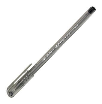 Pensan Mypen 2210 Plastik Tek Renkli 1.0 mm Siyah 25'li Tükenmez Kalem