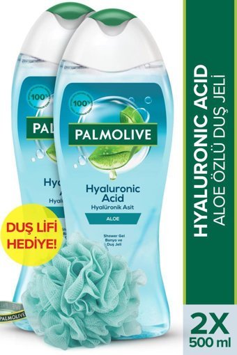 Palmolive Hyaluronic Acid Aloe Vera Nemlendirici Duş Jeli 2x500 ml