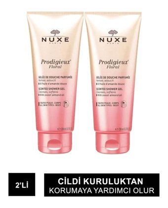 Nuxe Prodigieux Floral Tatlı Badem Yağı Duş Jeli 2x200 ml