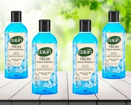 Dalan Fresh Deniz Minerali Vegan Duş Jeli 4x500 ml
