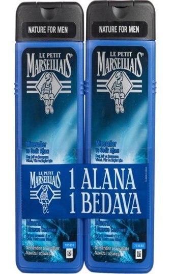 Le Petit Marseillais Mineraller ve Sedir Ağacı Mineral-Sedir Ağacı Nemlendirici Duş Jeli 12x400 ml