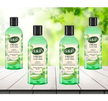 Dalan Fresh Aloe Vera Vegan Duş Jeli 4x500 ml