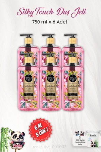 Eyüp Sabri Tuncer Silky Touch Vegan Duş Jeli 6x750 ml