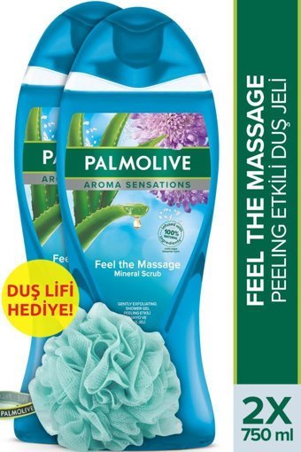 Palmolive Feel The Massage Aloe Vera-Su Nanesi Duş Jeli 2x750 ml