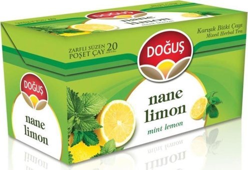 Doğuş Nane-Limon Karışık Poşet Bitki Çayı 2 gr 20 Adet