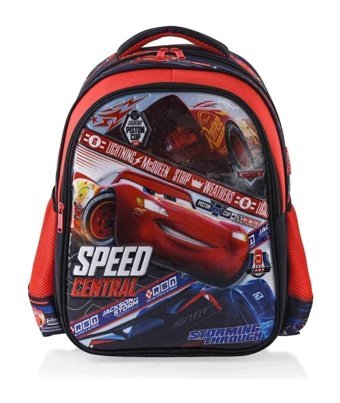 Otto Loft Speed Disney Cars Su Geçirmez 2 Gözlü Çok Renkli İlkokul Erkek Sırt Çantası