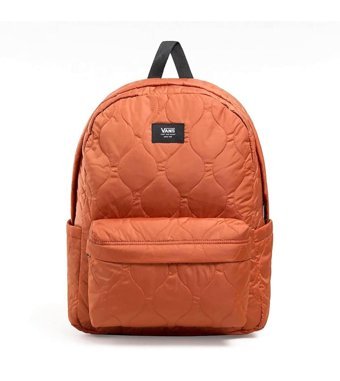 Vans Old Skool Backpack Su Geçirmez 2 Gözlü Kiremit Lise Unisex Sırt Çantası