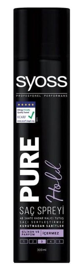 Syoss Pure Hold Islak Görünüm Keratinli Güçlü Saç Spreyi 300 ml