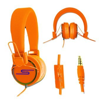 PH26 ‎CasquAK-Orange 121 3.5 mm Jak Mikrofonlu Kablolu Kulak Üstü Kulaklık Turuncu