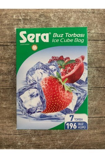 Sera Orta Bölmeli Bağlamalı Buz Torbası 7'li