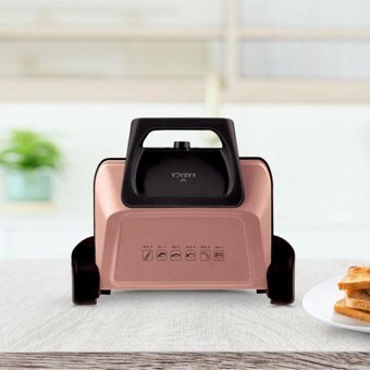Karaca Future Plus Biodiamond 4 Dilim Çıkartılabilir Plaka Rose Gold Izgaralı Tost Makinesi