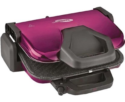 Goldmaster PT-3207 ProTasty 6 Dilim Granit Çıkartılabilir Plaka Mor Izgaralı Tost Makinesi