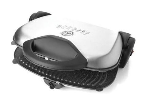 CVS DN 3569 6 Dilim Teflon Çıkartılabilir Plaka Beyaz Izgaralı Tost Makinesi