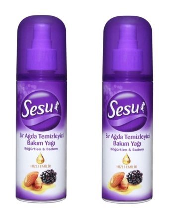Sesu Böğürtlen-Badem Ağda Yağı 2x150 ml
