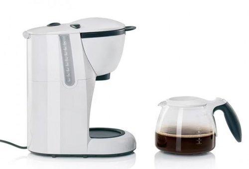 Braun CafeHouse Pure KF520 Filtreli Karaf Hazne Kapasiteli 10 Fincan 1100 W Beyaz Filtre Kahve Makinesi