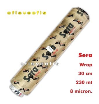 Sera Wrap 30 cm x 23000 cm 8 Mikron Palet Streç Film 1 Adet