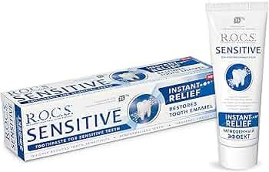 Rocs Sensitive Repair White Florürsüz Diş Macunu