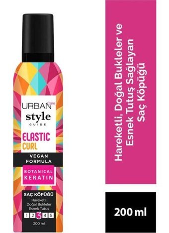 Urban Care Style Guide Dalgalı Saçlar İçin Şekillendirici Hacim Veren Saç Köpüğü 200 ml