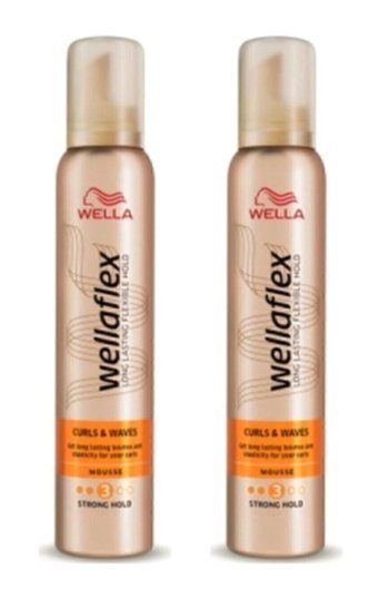 Wella Wellaflex Bukle Canlandırıcı Normal Saçlar İçin Şekillendirici Hacim Veren Saç Köpüğü 2x200 ml