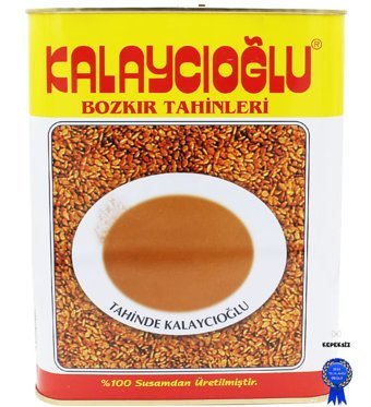 Kalaycıoğlu Çifte Kavrulmuş Organik Glutensiz Kepeksiz Bozkır Tahin 19 kg