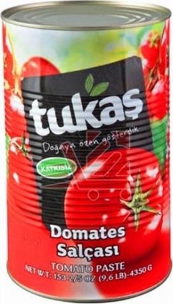 Tukaş Domates Salçası 12x4.35 kg