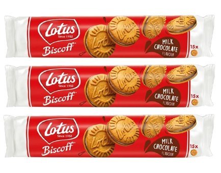 Lotus Biscoff Çikolatalı Bisküvi 3x150 gr