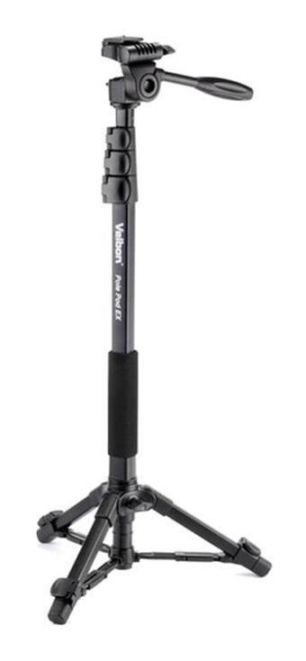Velbon Pole Pod Ex 2 Kademeli Video Head Tripod