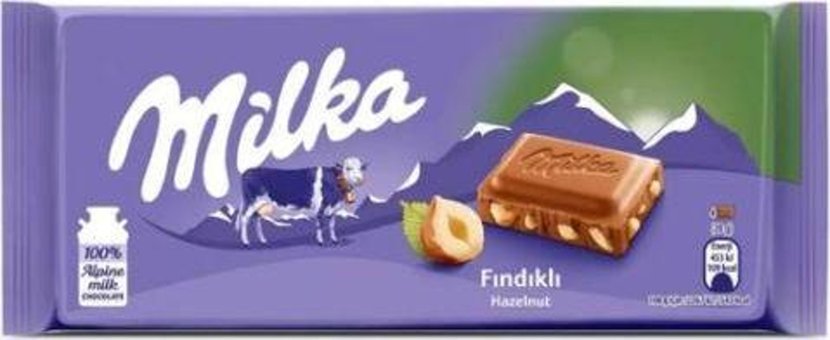 Milka Fındıklı Çikolata 80 gr 2'li