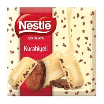 Nestle Kurabiyeli Beyaz Çikolata 60 gr 2'li