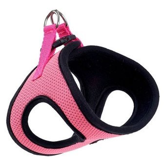 Actirex Neon XL Zilli Pembe Ayarlanabilir Gezdirme Göğüs Kedi Tasması