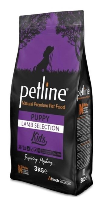Petline Kids Kuzu Etli Yavru Kuru Köpek Maması 3 kg