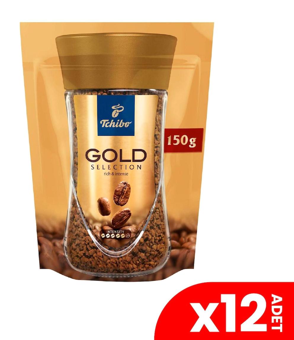 Tchibo Gold Selection Klasik 150 gr 12'li Hazır Kahve