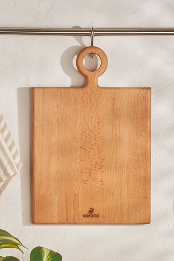 Karaca Woodland Rectangle Ahşap Orta Kahverengi Kesme Tahtası