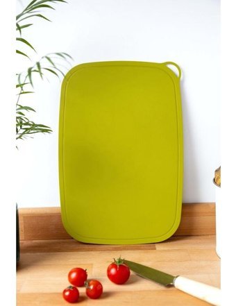 Finehome Nude Plastik Orta Yeşil Kesme Tahtası