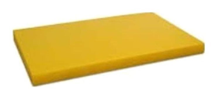 Türkay 40x60x4 Cm Polietilen Büyük Sarı Kesme Tahtası