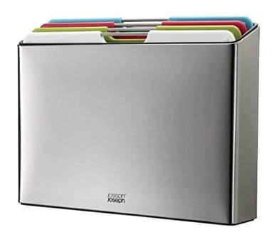 Joseph Joseph Folio 60213 Plastik Orta Standlı Çok Renkli 4'lü Kesme Tahtası