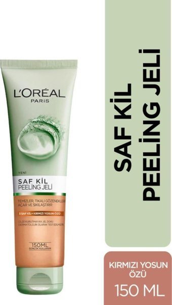 L'oréal Paris Saf Kil Sıkılaştırıcı Jel Yüz Peelingi 150 ml